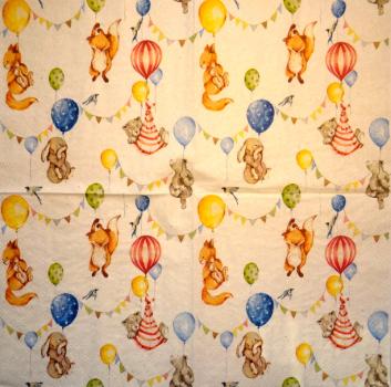 051 Horses - 3-ply - Ambiente